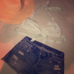Cotton Triangle Top